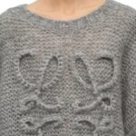 LOEWE ANAGRAM MOHAIR SWEATER