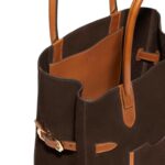 JOSEPH DUCLOS LECTOURE VERTICAL LEATHER TOTE