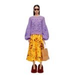 LOEWE ANAGRAM SWEATER IN MOHAIR BLEND