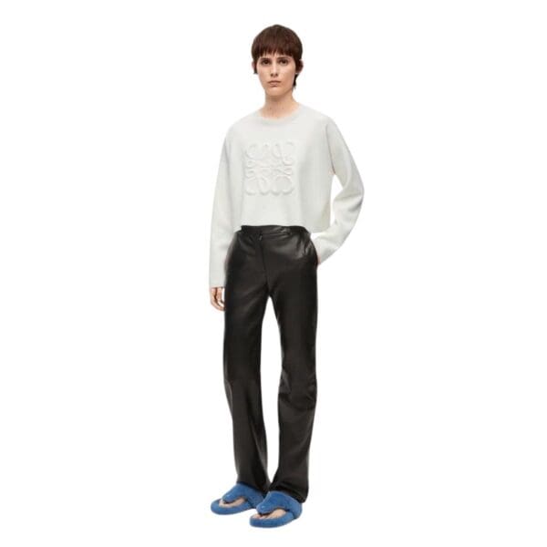 LOEWE ANAGRAM SWEATER IN WOOL