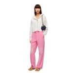 LOEWE ANAGRAM WOOL SWEATSHIRT WITH ZIP HOOD