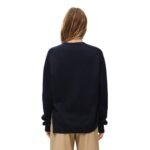 LOEWE ASYMMETRIC CASHMERE CARDIGAN