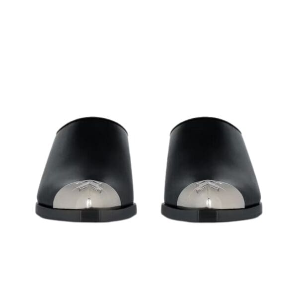 GIVENCHY WESTERN MULES IN LEATHER
