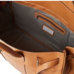 BRUNELLO CUCINELLI COWHIDE COUNTRY WEEKENDER BAG