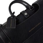 BRUNELLO CUCINELLI GRAINED CALFSKIN SUIT CARRIER