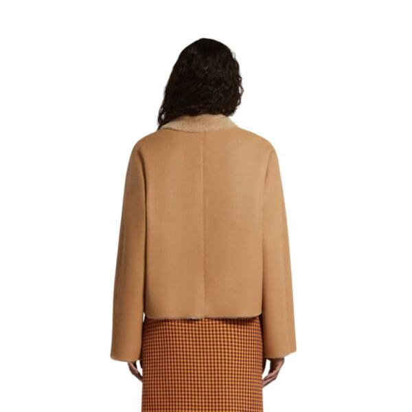 MARNI BEIGE REVERSIBLE SHEARLING JACKET