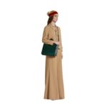 MARNI BEIGE WOOL JACKET WITH CONTRAST STITCHING