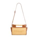 FENG CHEN WANG BAMBOO HANDBAG WITH BAMBOO ROOTS