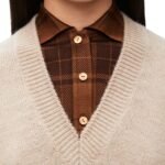 LOEWE TROMPE LOEIL SWEATER IN WOOL AND SILK
