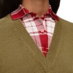 LOEWE TROMPE LOEIL SWEATER IN WOOL AND SILK