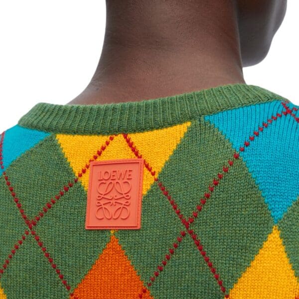 LOEWE WOOL DIAMOND SWEATER