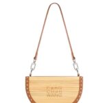 FENG CHEN WANG HALF ROUND BAMBOO BAG
