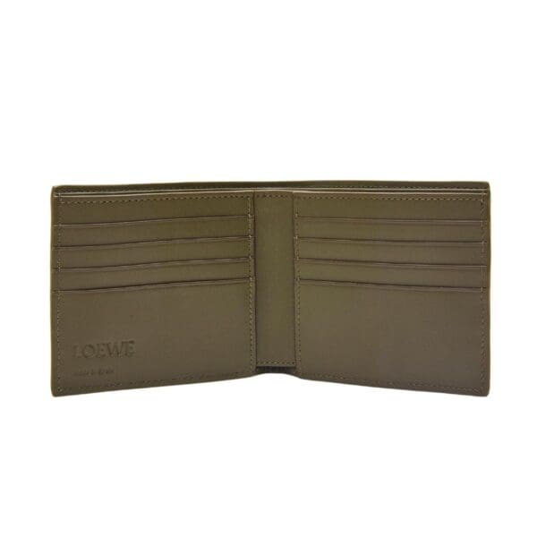 LOEWE BIFOLD WALLET IN CLASSIC TEXTURED CALFSKIN