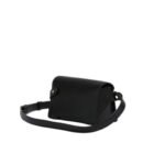 MARNI BLACK LEATHER TRUNKAROO CROSSBODY BAG