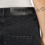 LOEWE ANAGRAM BAGGY JEANS IN DENIM
