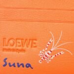 LOEWE EELS BIFOLD WALLET WITH COIN PURSE IN SATIN CALFSKIN
