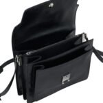 MARNI TRUNK SOFT LARGE BAG IN BLACK LEATHER