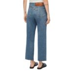 LOEWE ANAGRAM CROPPED JEANS IN DENIM