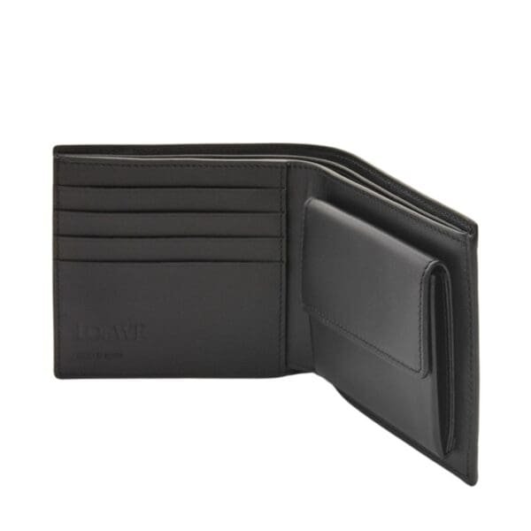 LOEWE PUZZLE BIFOLD COIN PURSE WALLET IN CLASSIC CALFSKIN