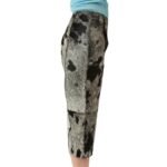 SAKS POTTS LUA PANTS — BROWN WHITE COW