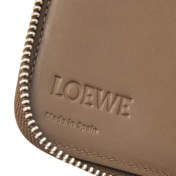 LOEWE PUZZLE OPEN WALLET WITH ZIP IN CLASSIC CALFSKIN