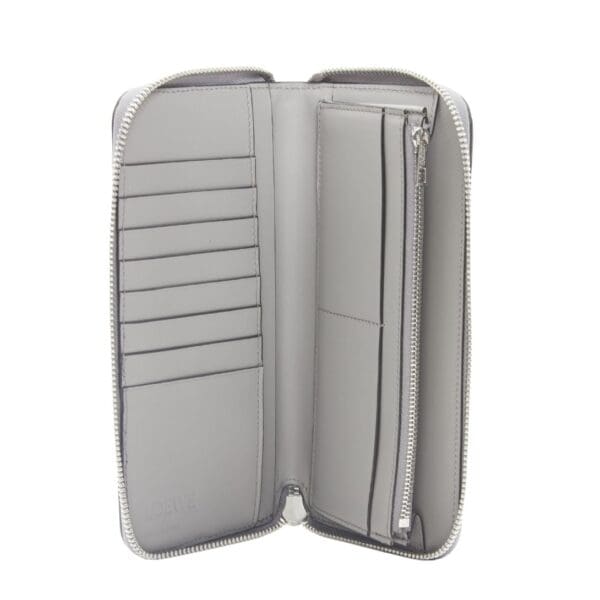 LOEWE PUZZLE OPEN WALLET WITH ZIP IN CLASSIC CALFSKIN