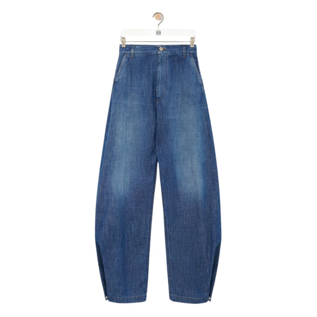 LOEWE BALLOON TROUSER IN DENIM