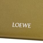 LOEWE TRIFOLD WALLET WITH ZIP IN SHINY CALFSKIN