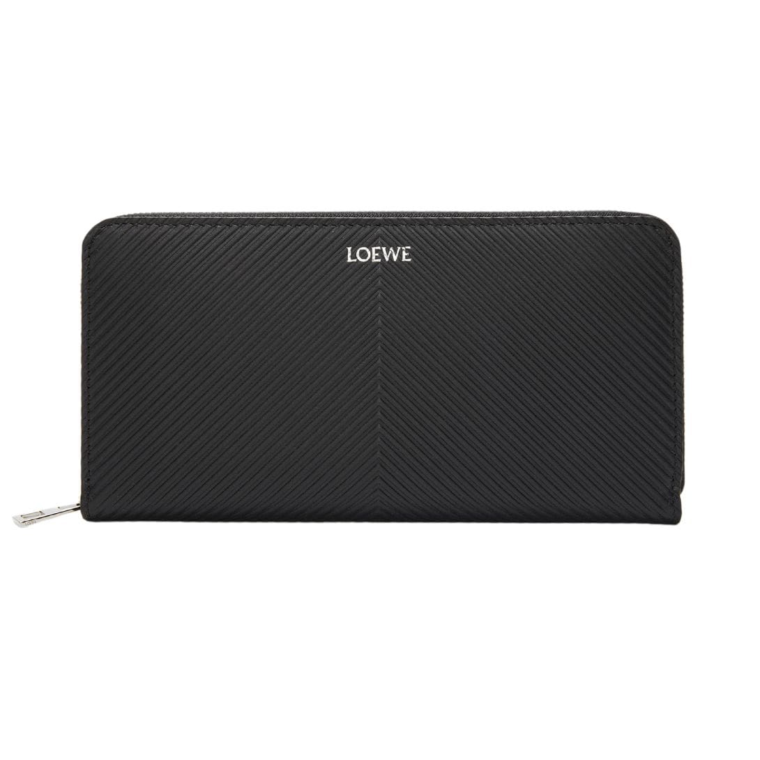 LOEWE ZIP WALLET IN CLASSIC TEXTURED CALFSKIN