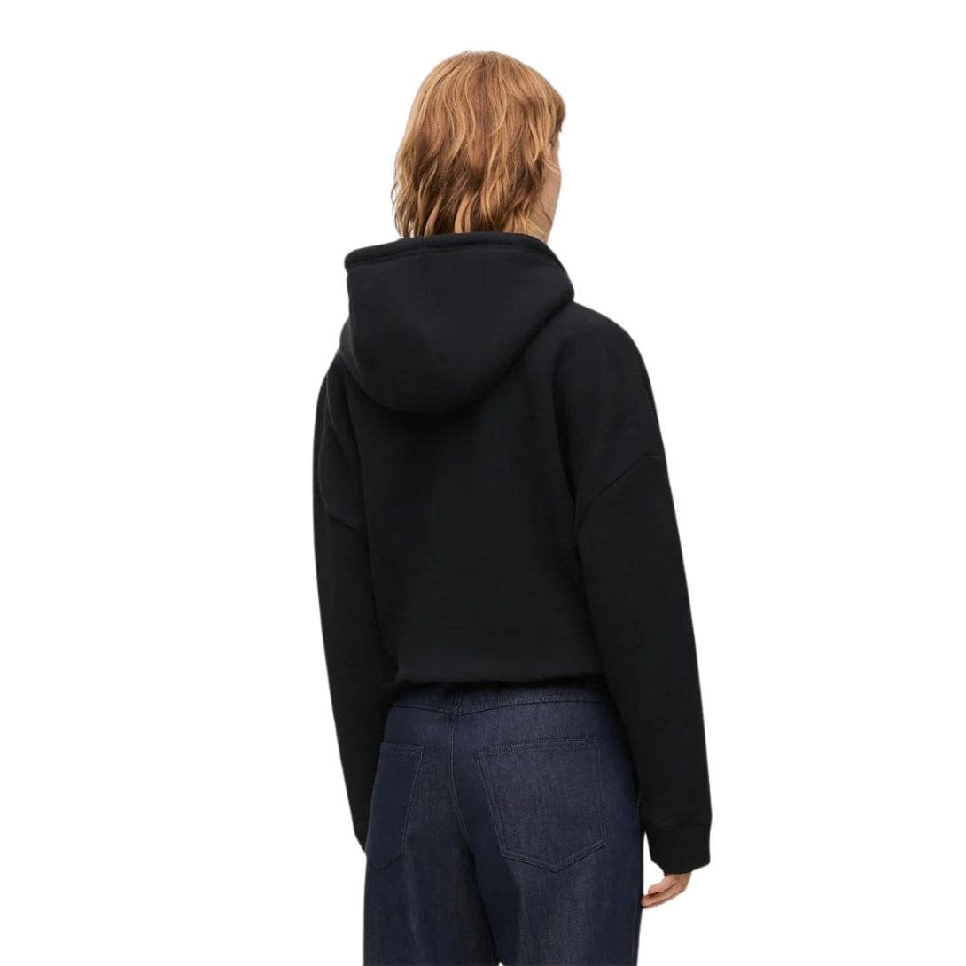 LOEWE DRAPED COTTON HOODIE
