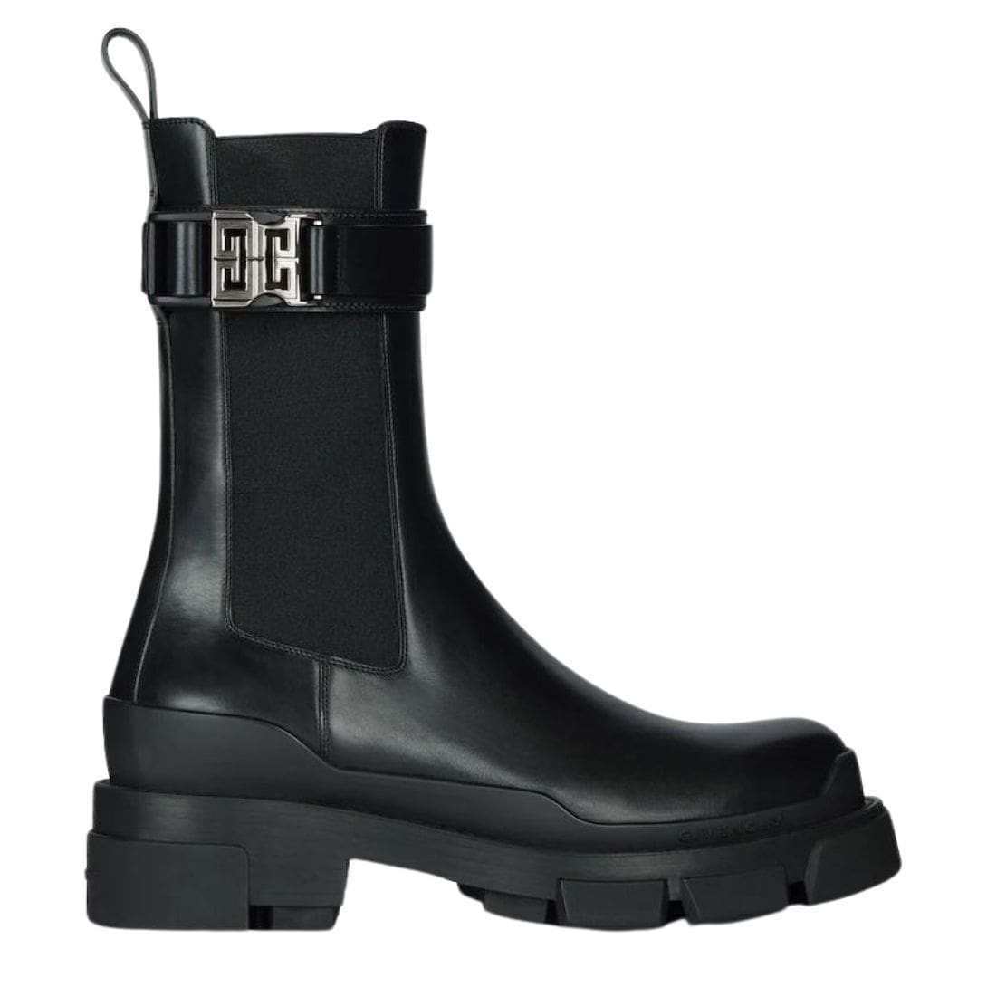 GIVENCHY TERRA CHELSEA BOOTS IN LEATHER