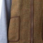 SAKS POTTS MAIS VEST CHECK