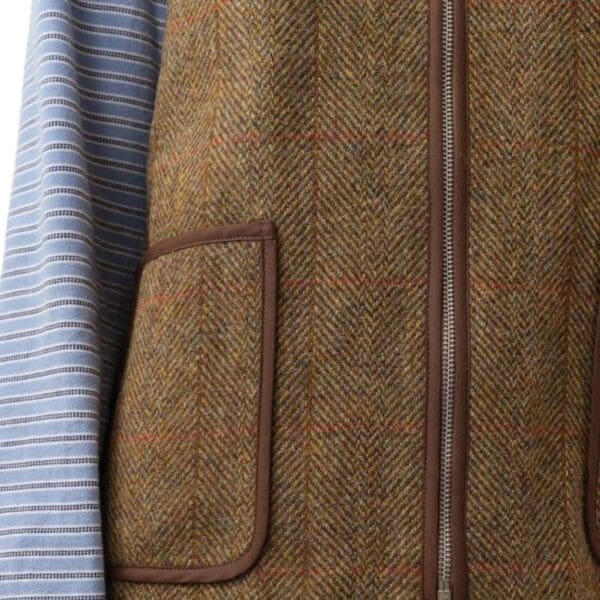 SAKS POTTS MAIS VEST CHECK