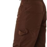 SAKS POTTS GREY PANTS — CHESTNUT