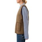 SAKS POTTS MAIS VEST CHECK