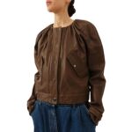 SAKS POTTS MARGRETHA JACKET BROWN