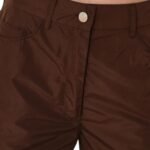 SAKS POTTS GREY PANTS — CHESTNUT
