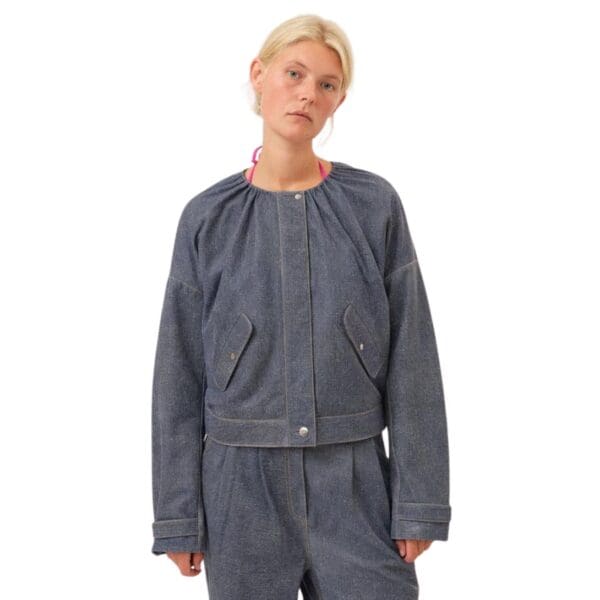 SAKS POTTS MARGRETHA JACKET BLUE