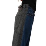 SAKS POTTS HIK PANTS — INDIGOHERRINGBONE GREY