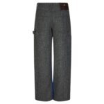 SAKS POTTS HIK PANTS — INDIGOHERRINGBONE GREY