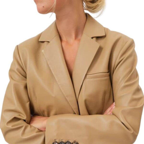 SAKS POTTS MATTEO BLAZER CHICKPEA