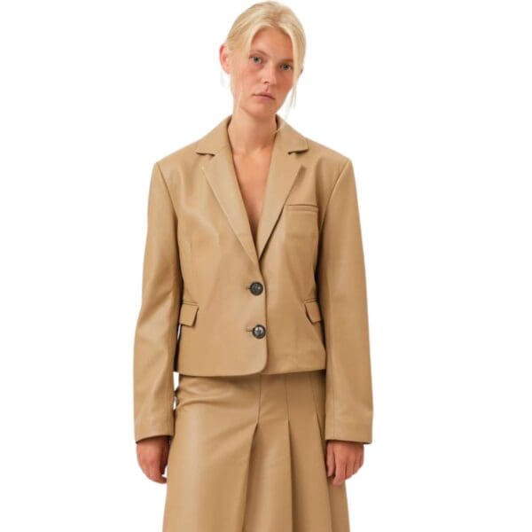 SAKS POTTS MATTEO BLAZER CHICKPEA