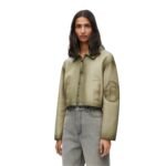LOEWE CROPPED JACKET IN LAMB NAPPA