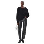 MARINE SERRE WILD FLUFFY KNIT CREWNECK PULLOVER