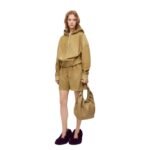 LOEWE SHORTS IN SUEDE