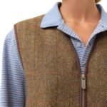 SAKS POTTS MAIS VEST CHECK