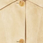 LOEWE BUTTON JACKET IN SUEDE