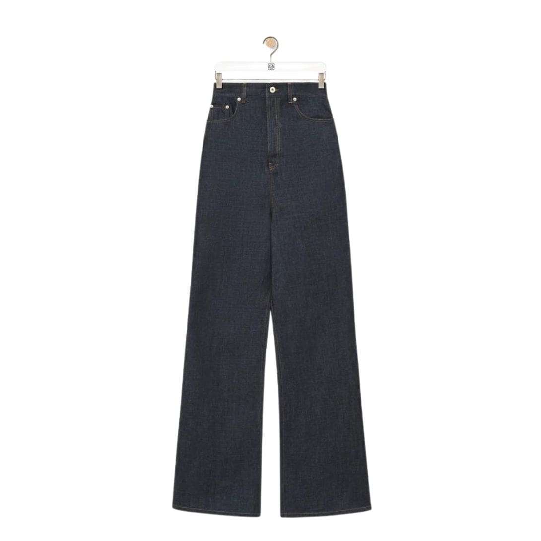 LOEWE HIGH WAISTED JEANS IN DENIM