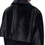 LOEWE TRENCH COAT IN HAIRY CALFSKIN