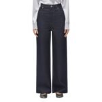 LOEWE HIGH WAISTED JEANS IN DENIM